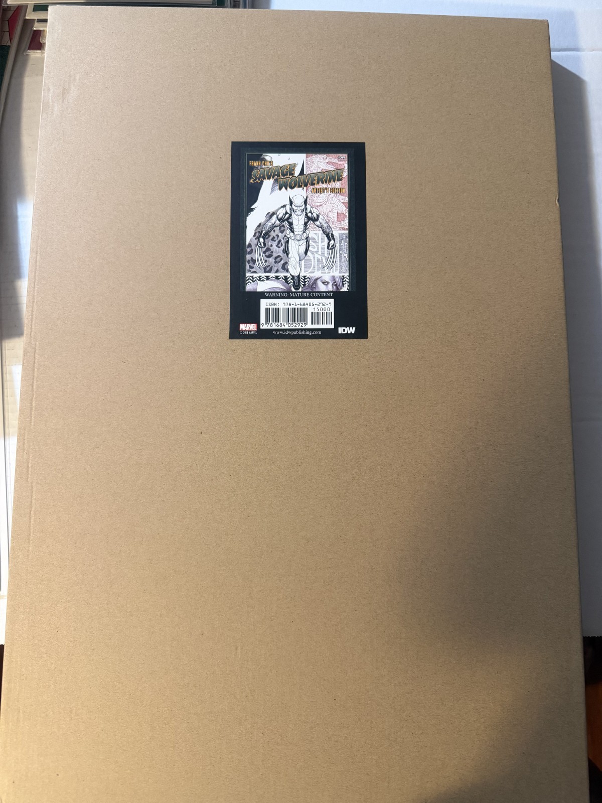 FRANK CHO'S SAVAGE WOLVERINE ARTIST EDITION SEALED OUT OF PRINT IDW COMICS 2018