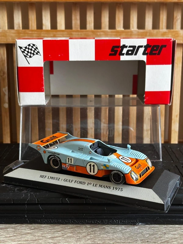 Starter Gulf Ford GR8 n°11 Le Mans 1975 1/43
