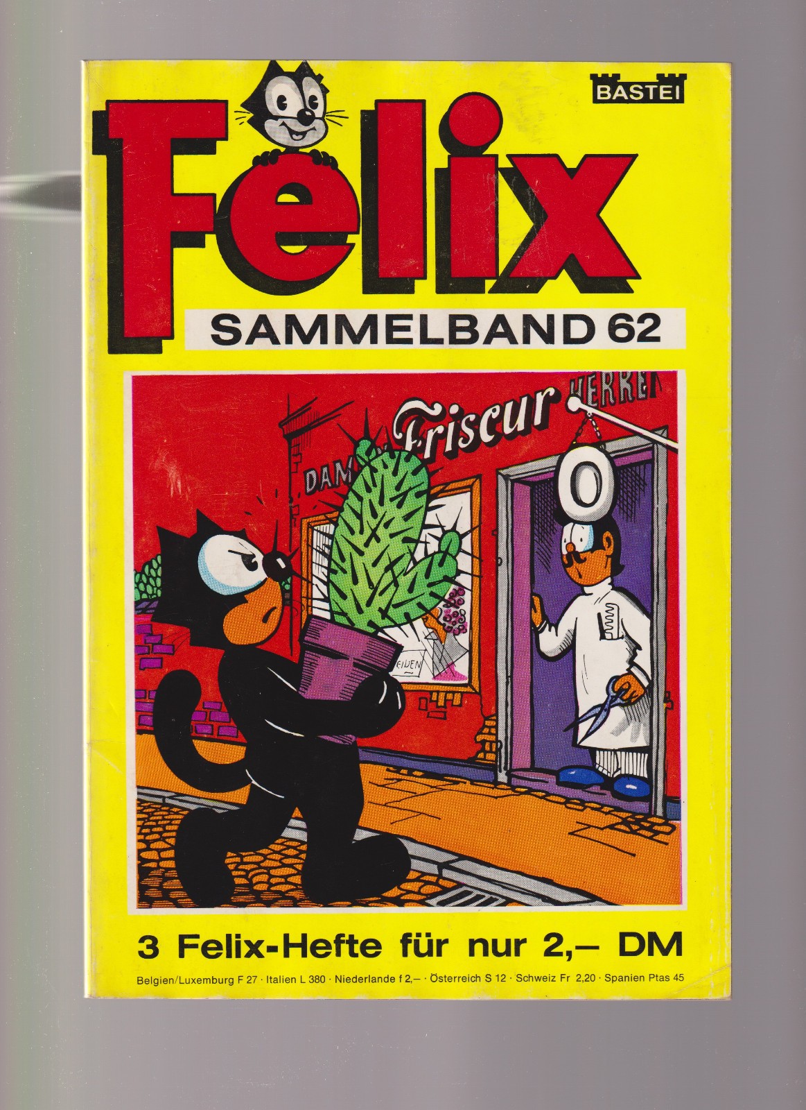 felix volume da collezione n.62 con libretto n.539,540,542