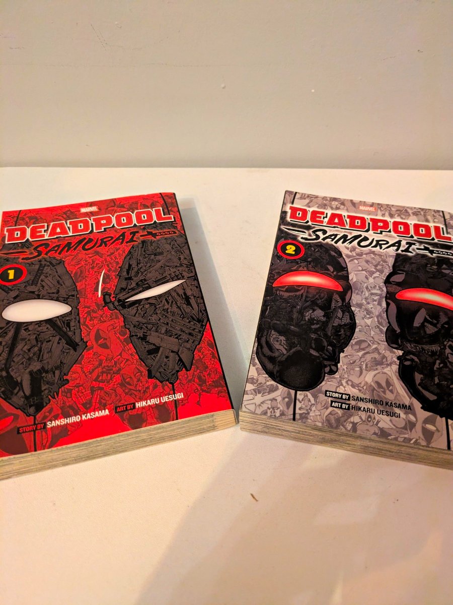 Deadpool Samurai Vol 1-2 Manga Set English Softcover VIZ Media Kasama 2022 VGC