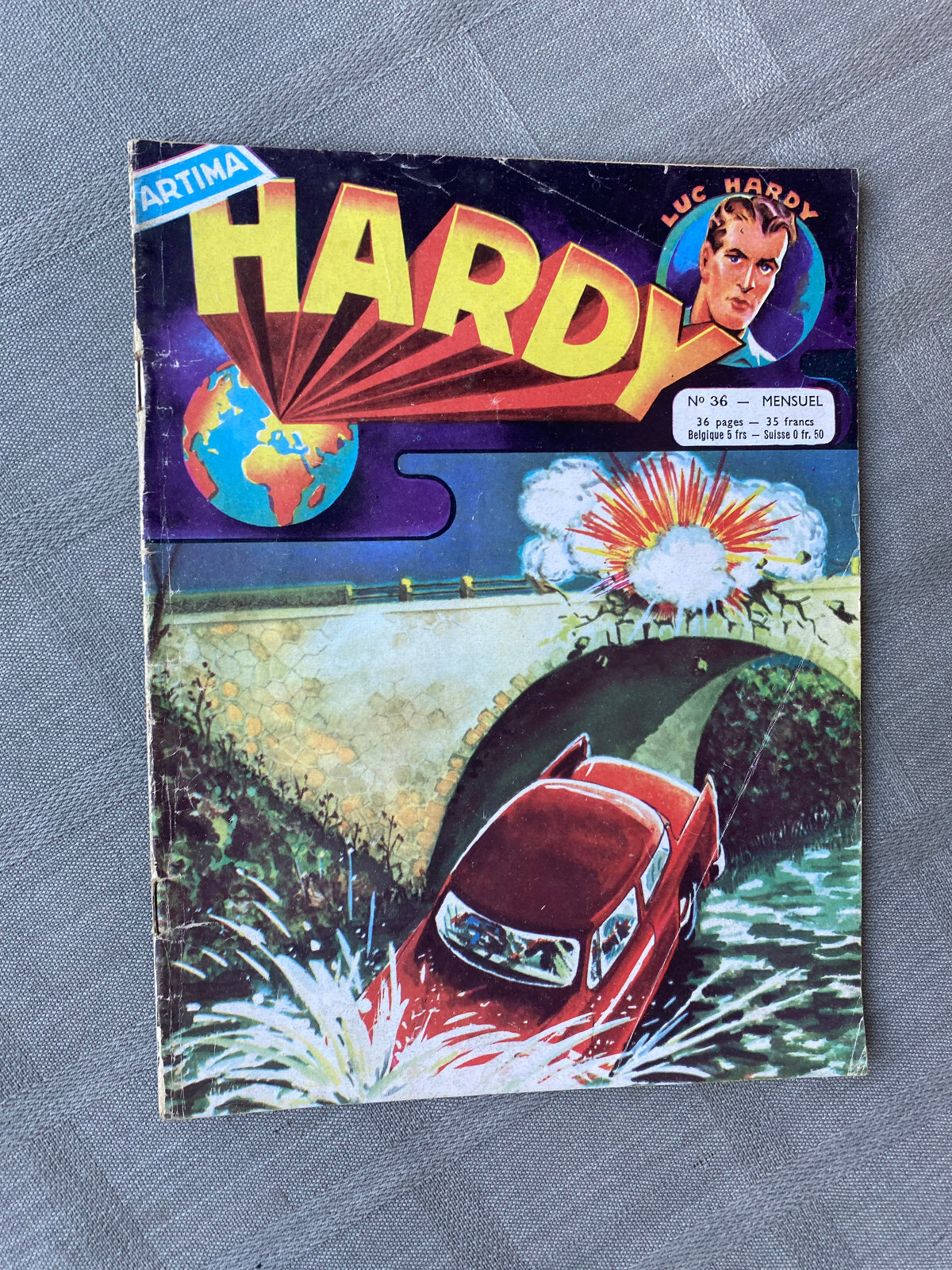 HARDY N°36 1Re SERIE ARTIMA 1958 In Buone Condizioni