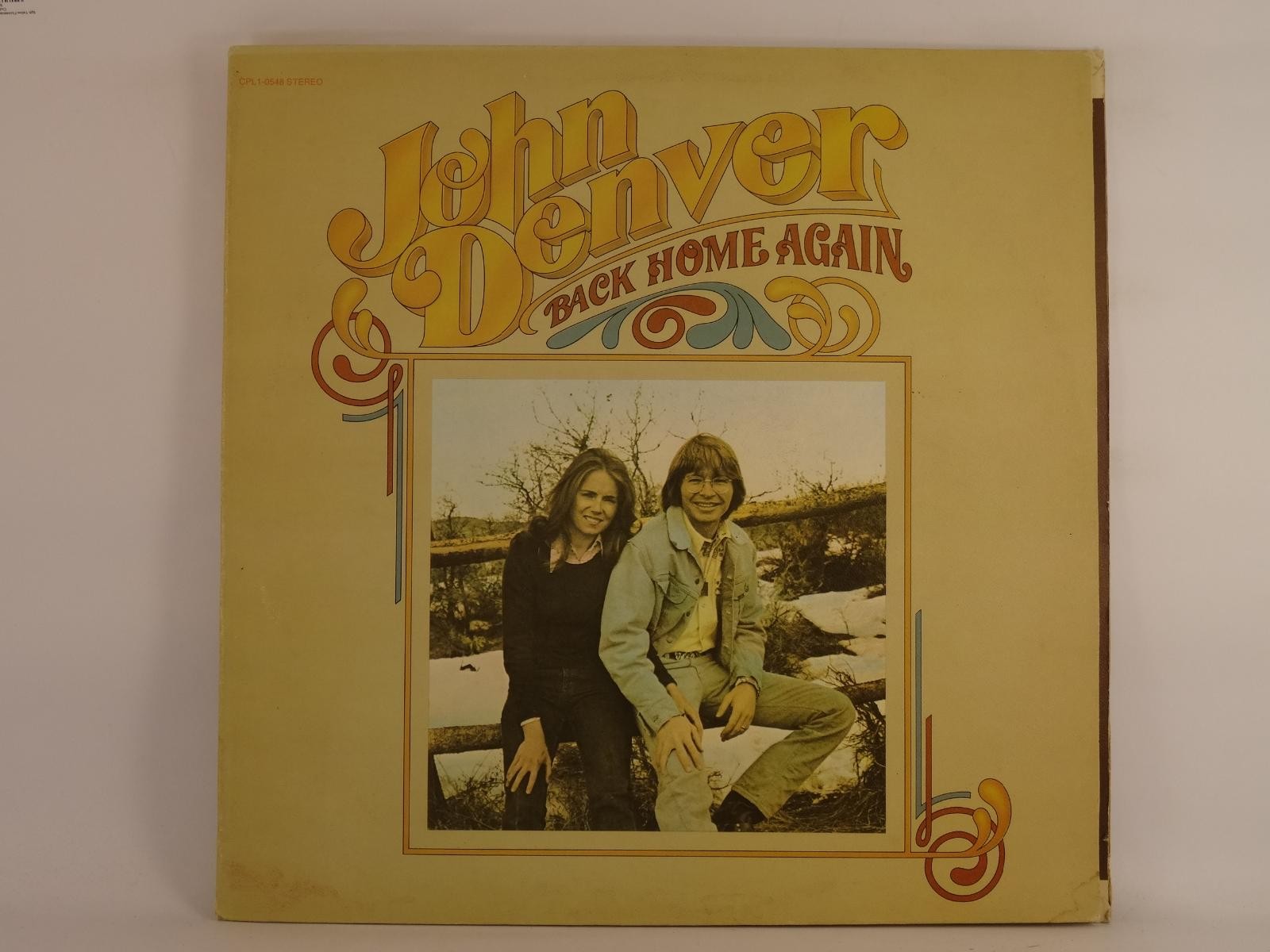 JOHN DENVER BACK HOME AGAIN (330) 12 Track LP plus Picture Sleeve RCA