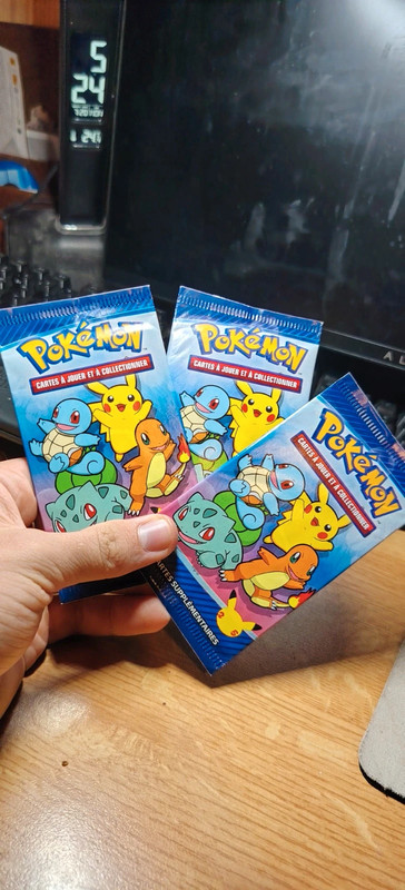 Lot de 3 Boosters McDonald's 25th Anniversary Anniversaire Scellés