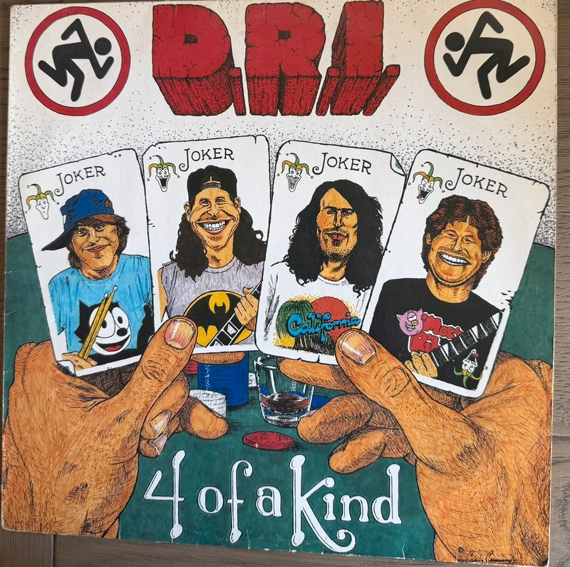 D.R.I. four of a kind lp
