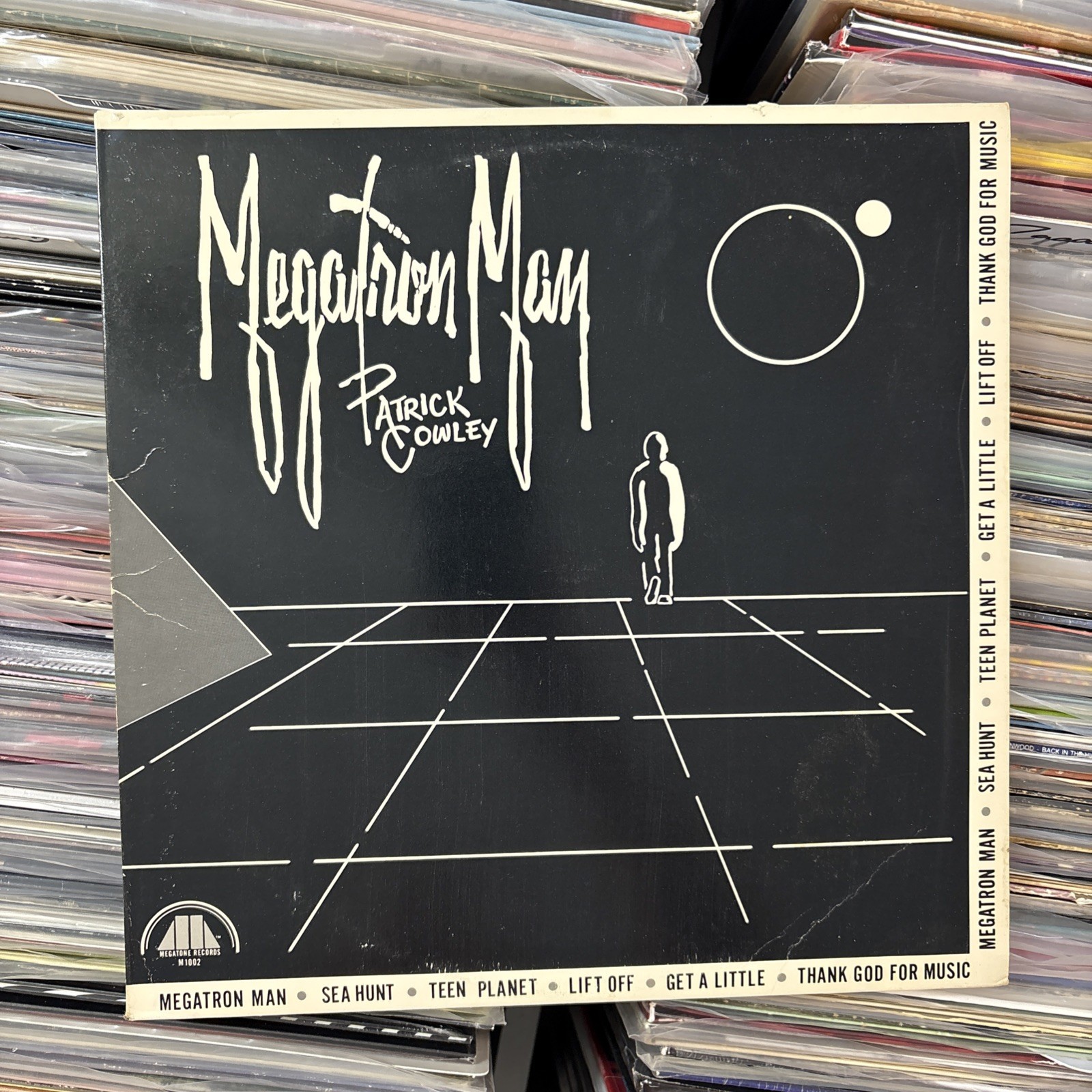 Patrick Cowley - Megatron Man 1981 VINYL LP ALBUM Ultrasonic Cleaned
