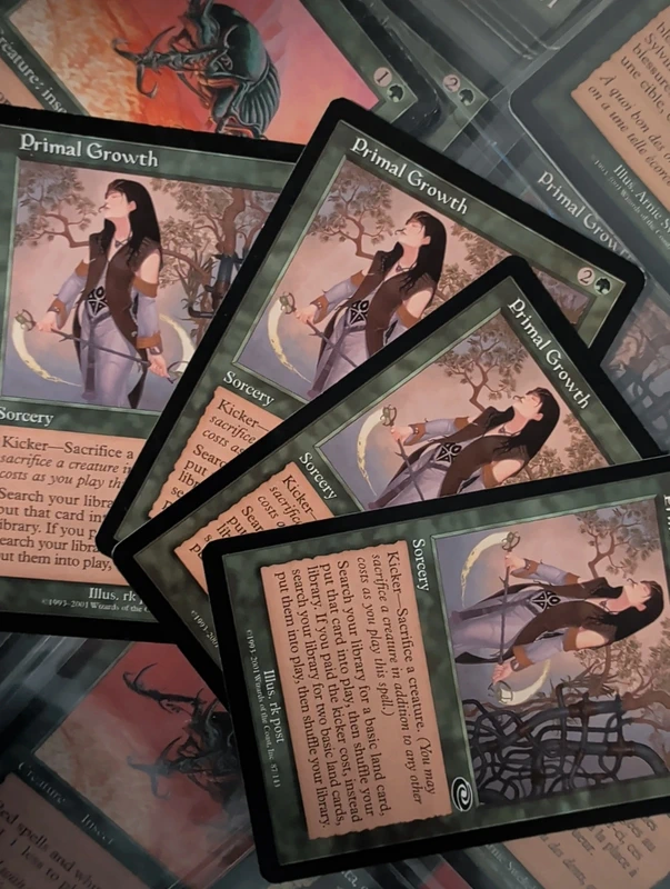 Playset Magic The Gathering - 4x Primal growth - Planeshift