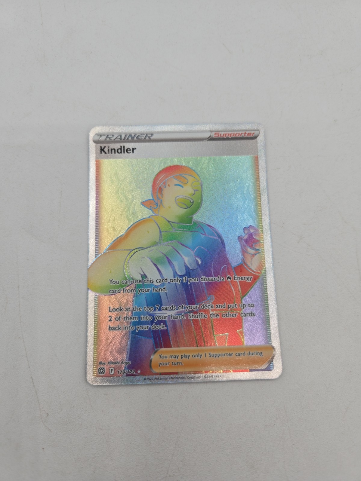 Kindler 179/172 SWSH09: Brilliant Stars Secret Rare Pokemon Card