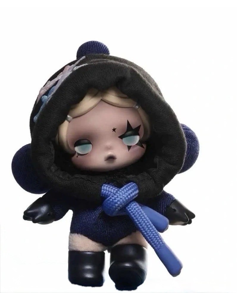 Peluche POP MART AUTENTICO SKULLPANDA serie Off Mode *batteria scarica* SIGILLATO