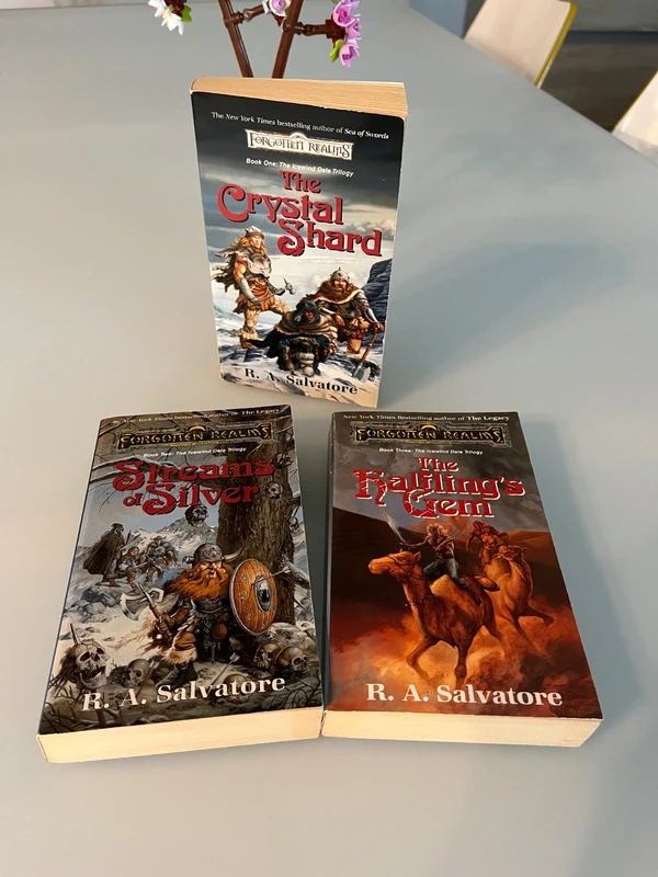 R.A. Salvatore The Icewind Dale Trilogy - Complete 3 Book Set - Drizzt