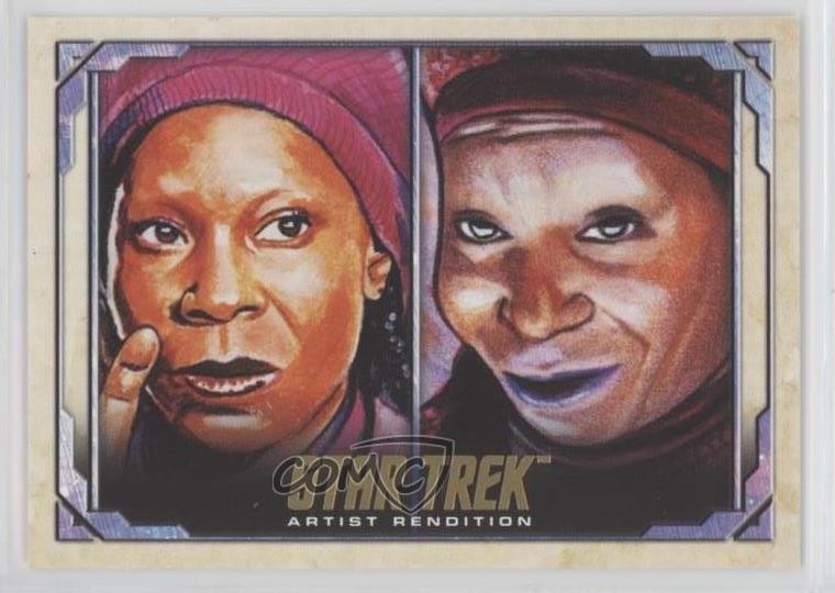 2021 The Women of Star Trek: Art & Images Artist Renditions Guinan #AR8 1u6