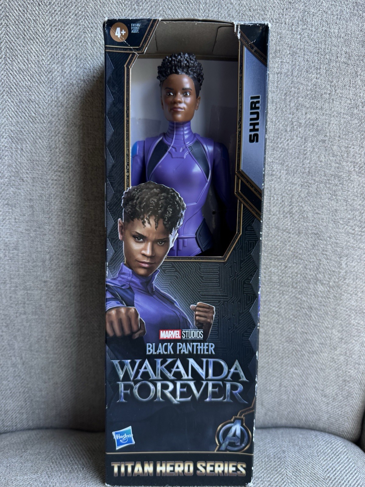 NEW in Box 2022 Spider-Man Black Panther Wakanda Forever Shuri Action Figure 11"