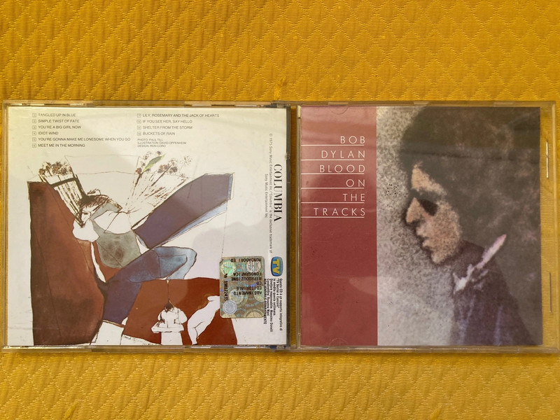CD di Bob Dylan Blood on The Tracia