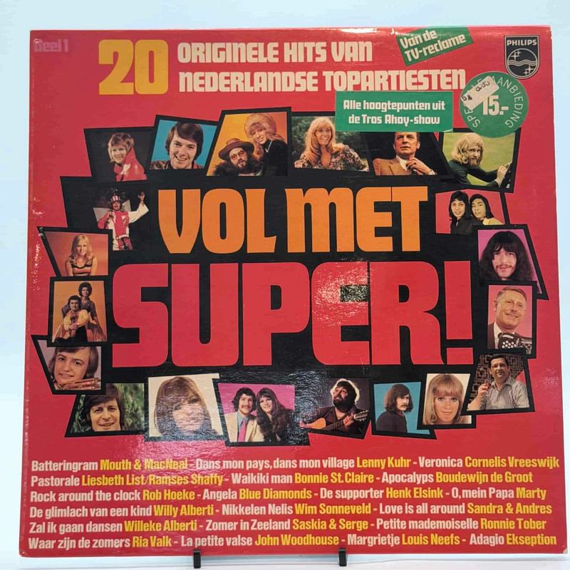 Various - Vol Met Super! (20 Originele Hits Van Nederlandse Topartiesten) - Deel 1