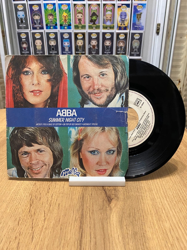 ABBA - Summer Night City (7“ Single / 45 Tours)