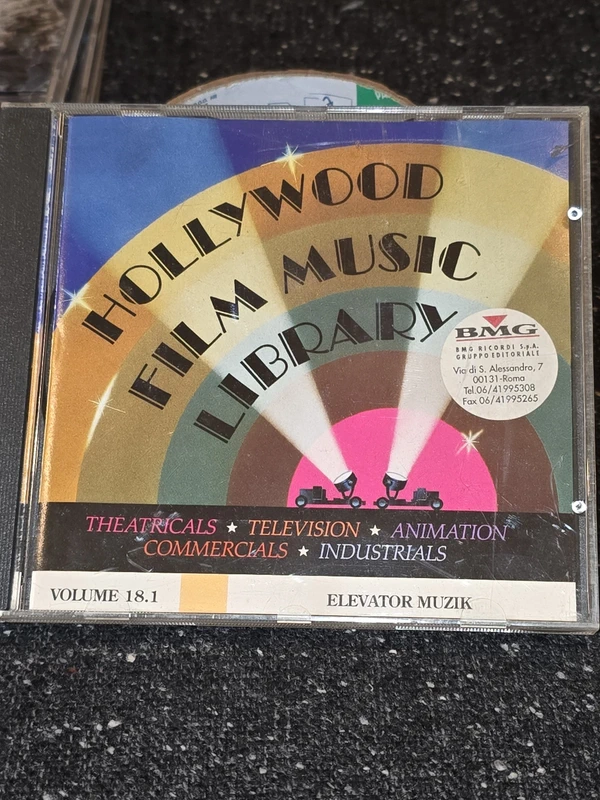 Hollywood Film Music Library Vol. 18.1 - Elevator Muzik (1989) CD Album