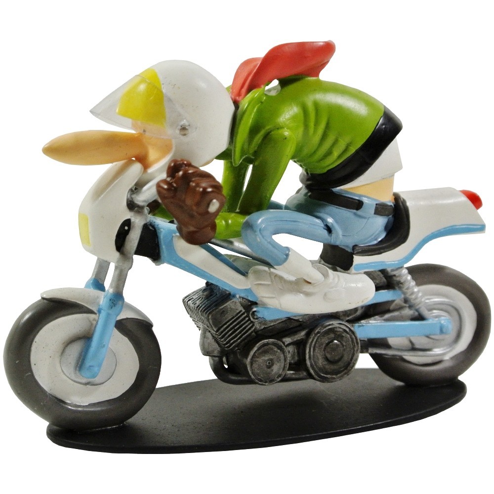 Figurina Joe Bar Team Paul Posichon MBK Mobylette 51 SP 1/18 In Resina BD