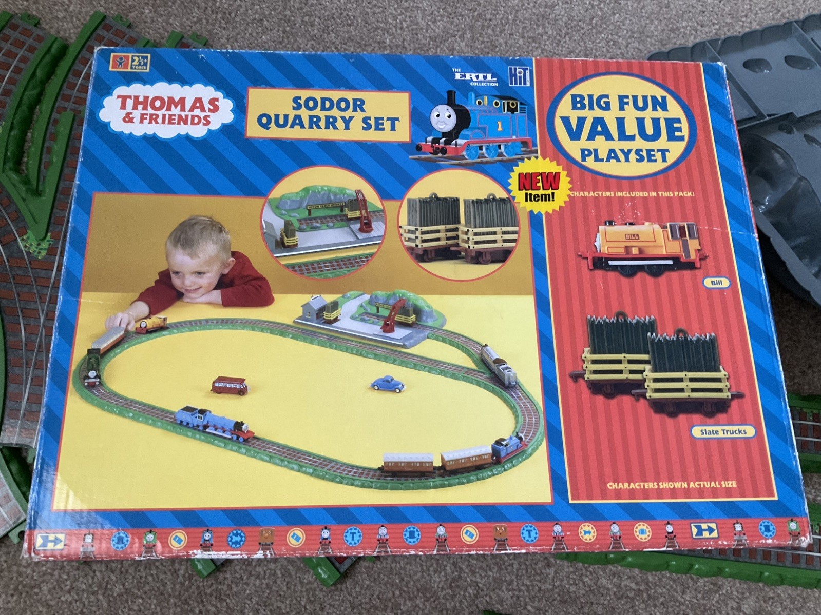 Thomas And Friends Sodor Quarry Set Collezione Gordon Ertl Leggi Descrizione 