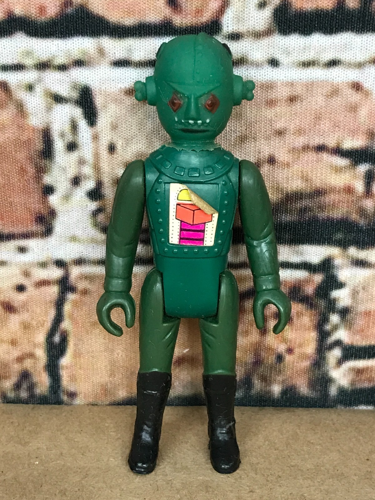 Modellino vintage 1978 Tomland Starroid Raiders NUOVOT robot alieno 4"