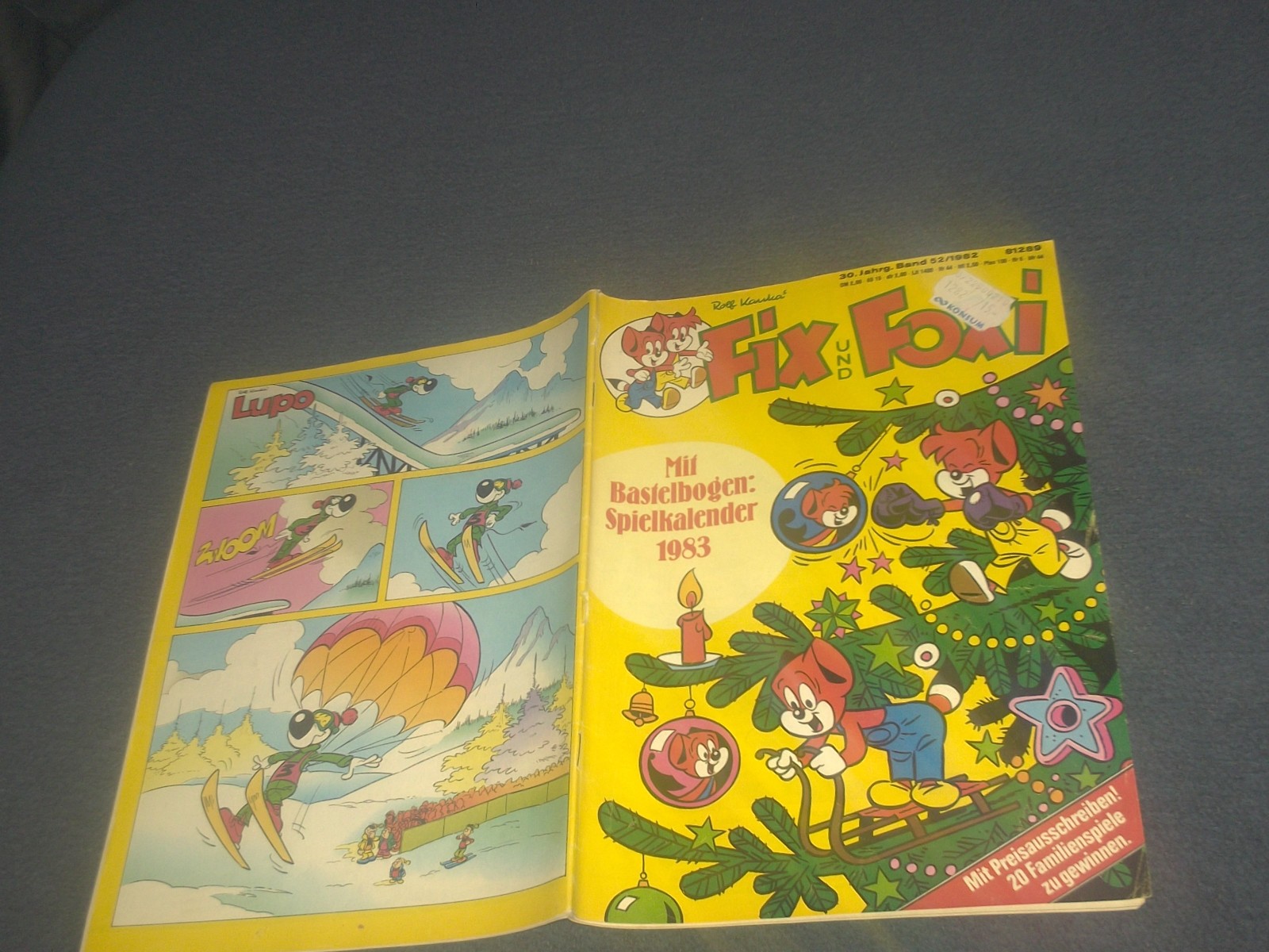 FIX E FOXI FUMETTO QUADERNO 30° ANNO VOLUME N.52/1982