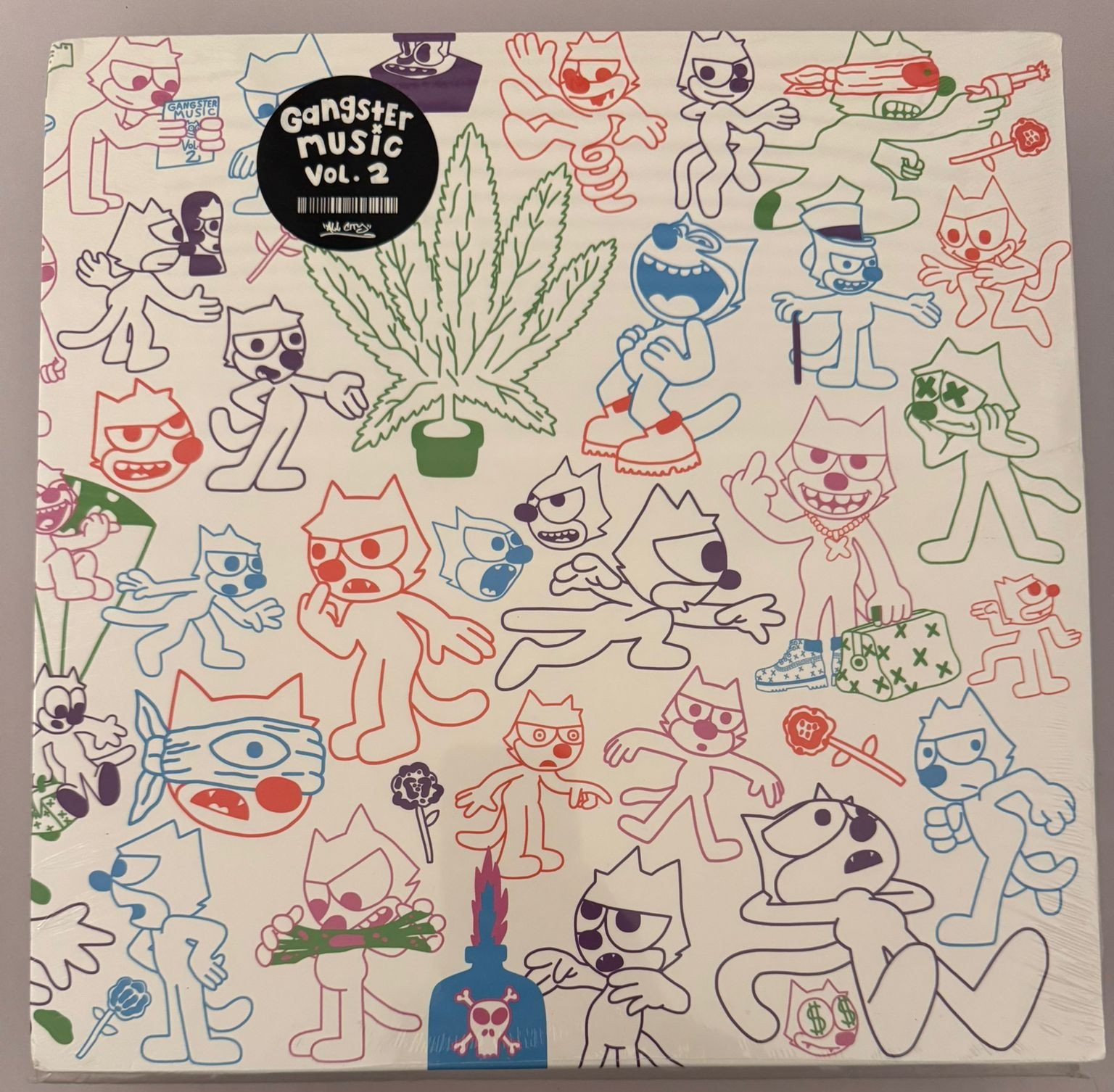 GANGSTER DOODLES - GANGSTER MUSIC VOL​.​ 2 - VINYL LP ALL CITY - NEW - A17