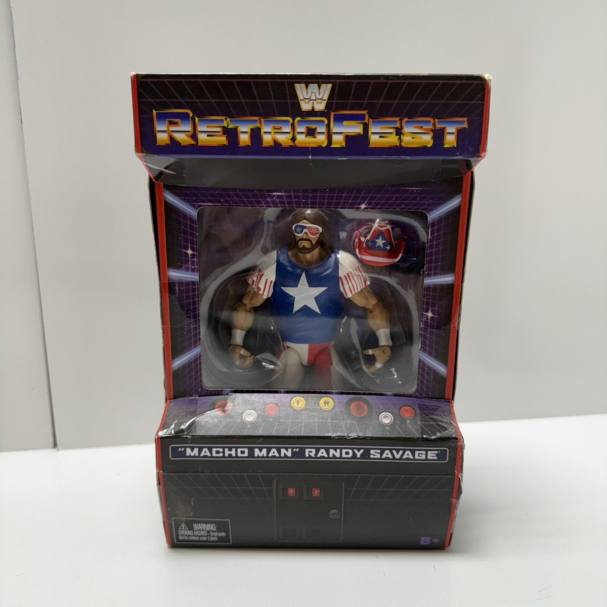 MACHO MAN RANDY SAVAGE WWE ELITE RETROFEST SERIES MATTEL ACTION FIGURE 2018🔥