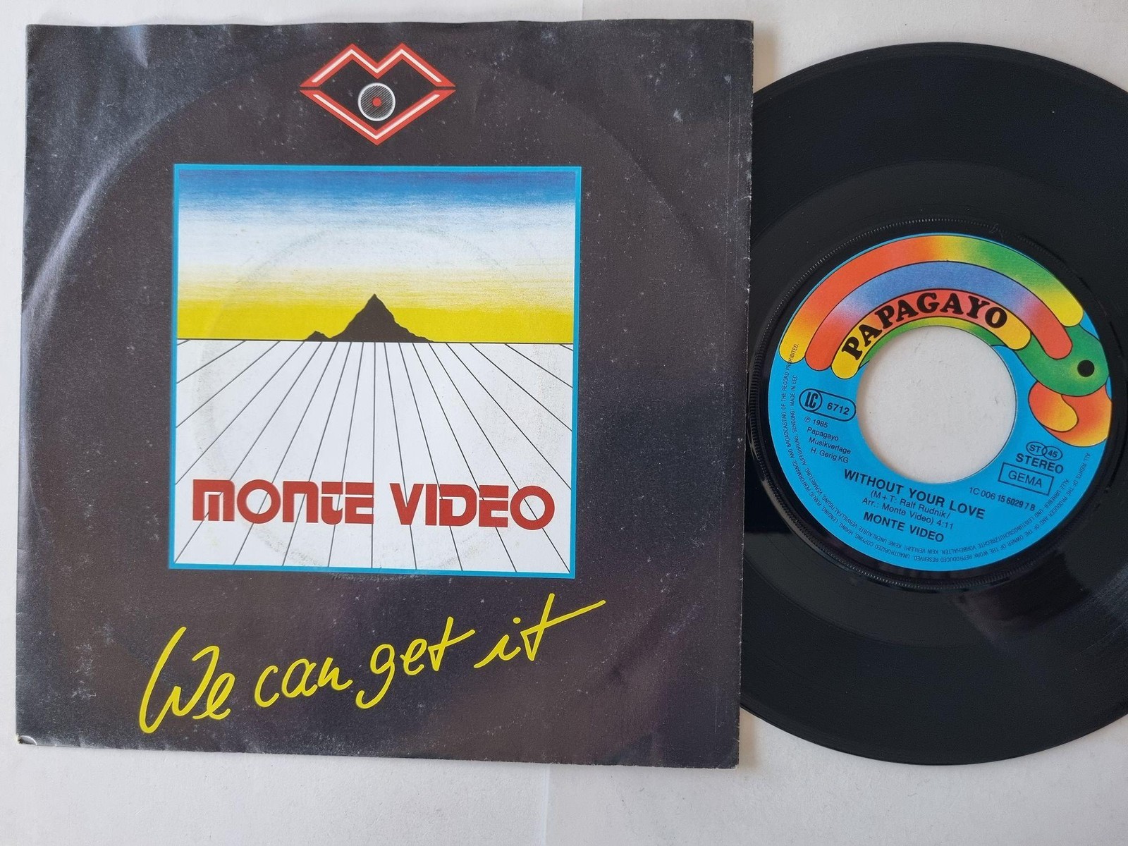 Monte Video - We Can Get It 7'' Vinyl Germany