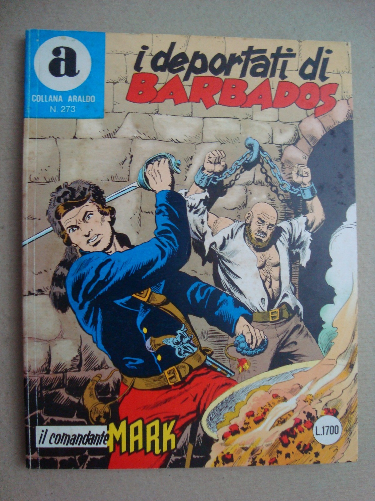 collana araldo comandante mark n° 273 ed.araldo 1989