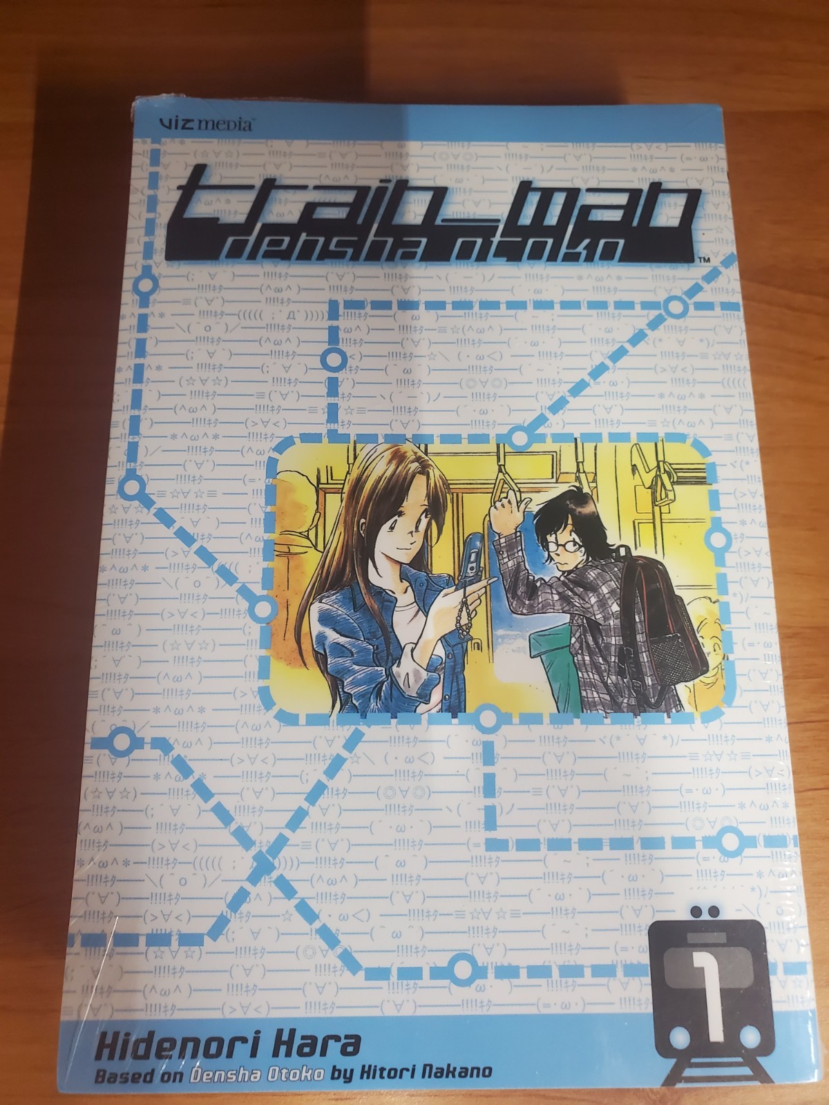 Train_Man Densha Otoko Manga Vol. 1-3, 2 e 3 sigillati