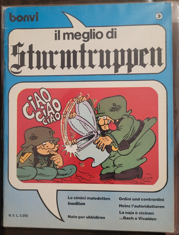 Il Meglio delle Sturmtruppen n.5 edit. Corno 1983