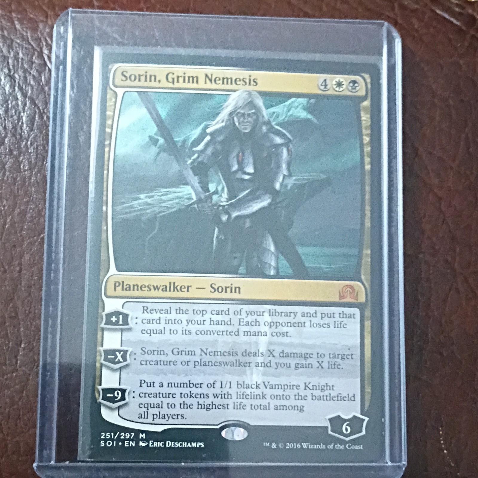 Sorin, Grim Nemesis Ombre su Innistrad (M-NM) Magic The Gathering MTG