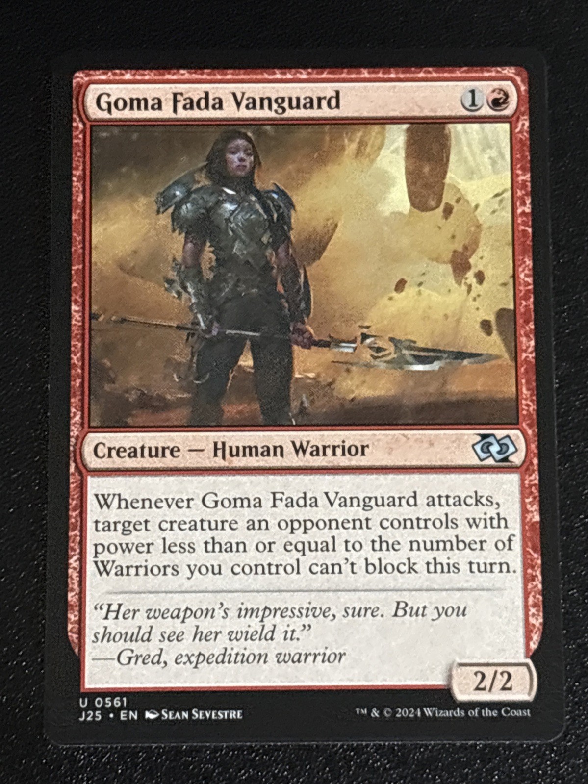 MTG Foundations Jumpstart Goma Fada Vanguard 0561 NM
