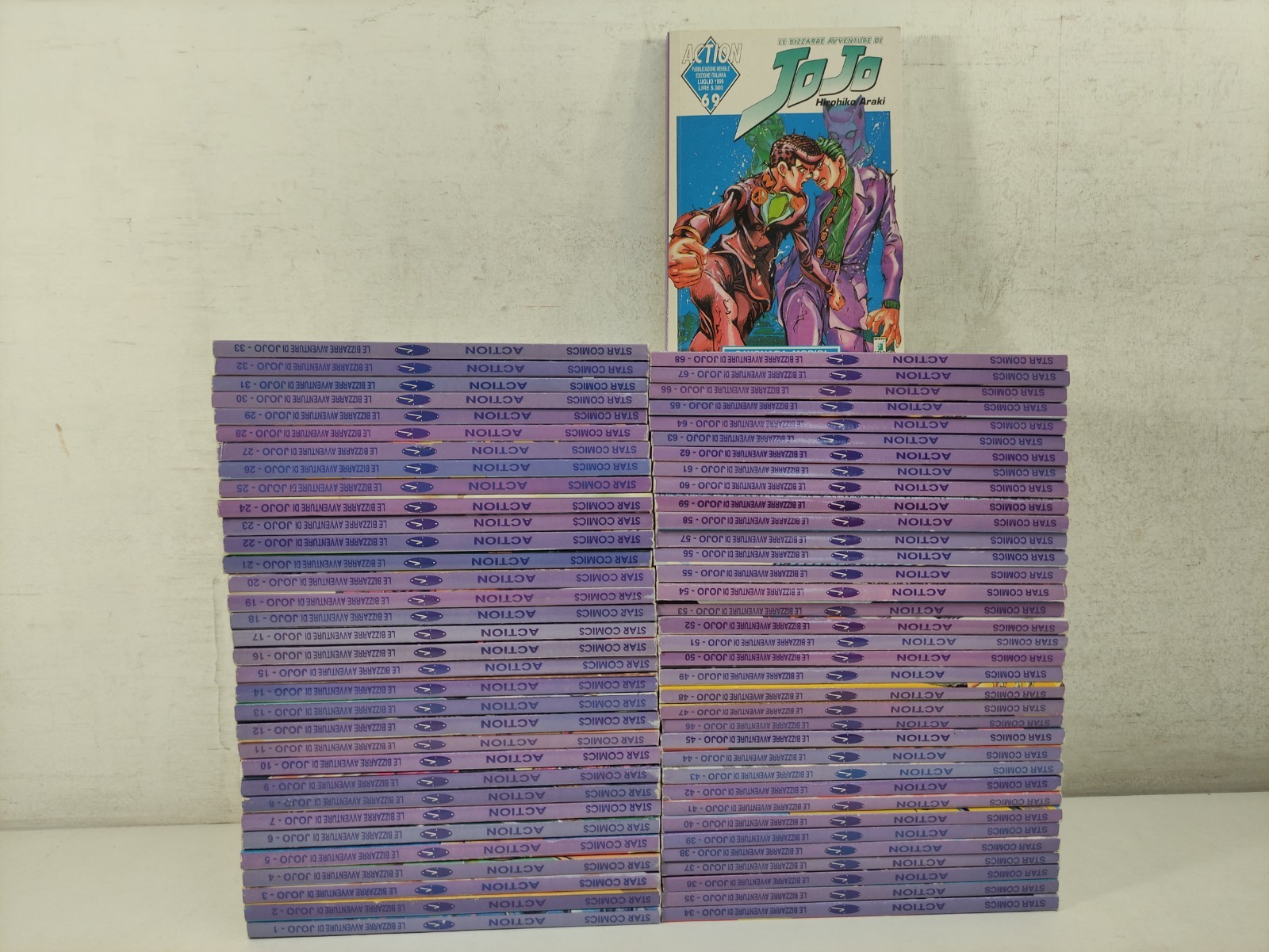 Le Bizzarre Avventure Di JoJo 1/69 Action Sequenza Completa Star Comics-A28