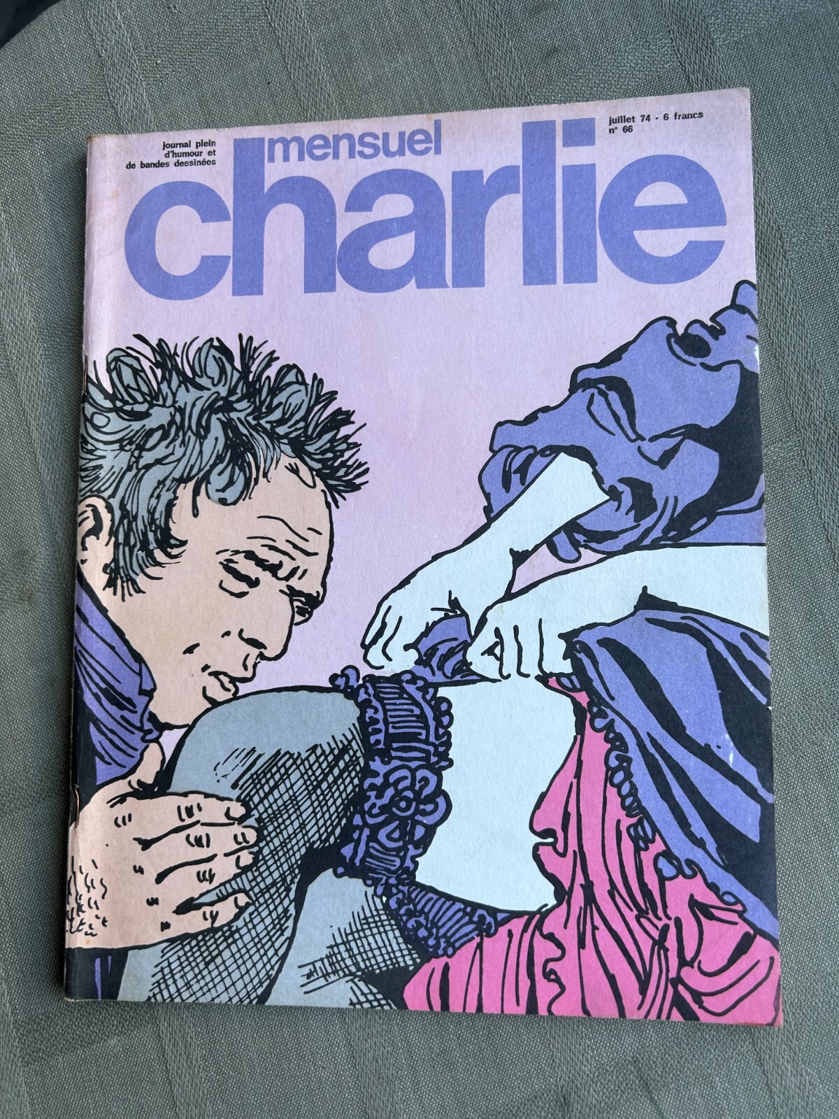 Charlie Mensile N°66 Luglio 1974 In Ottime Condizioni