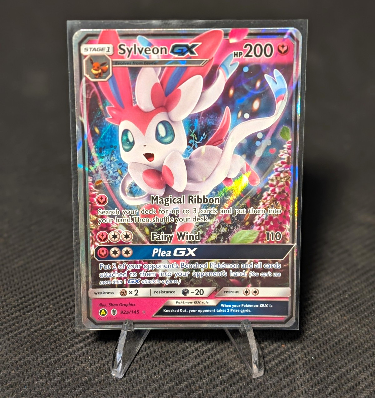 Sylveon GX 092A/145 Alternate Art Holo