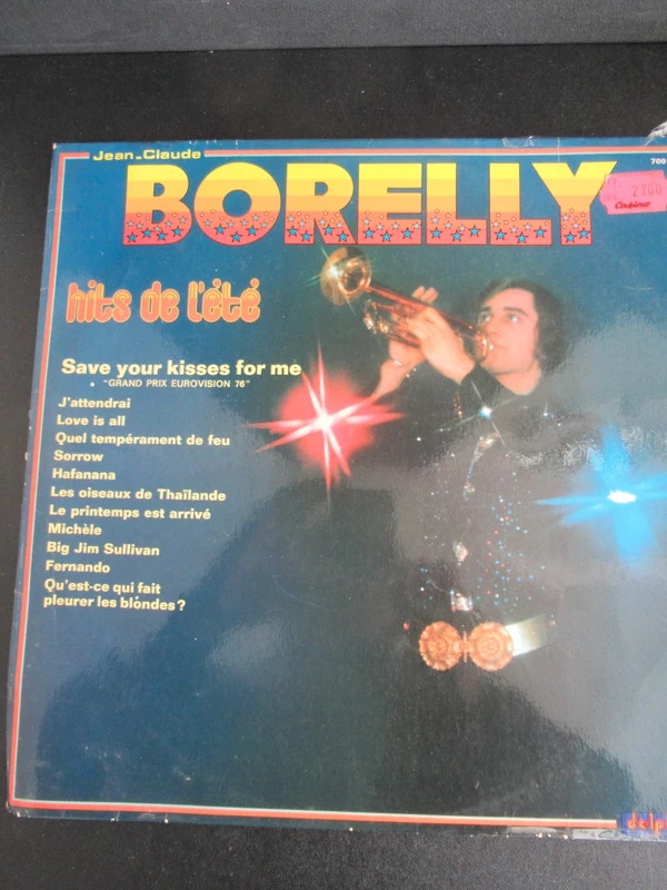 Album vinyl de Jean Claude Borelly (trompette )