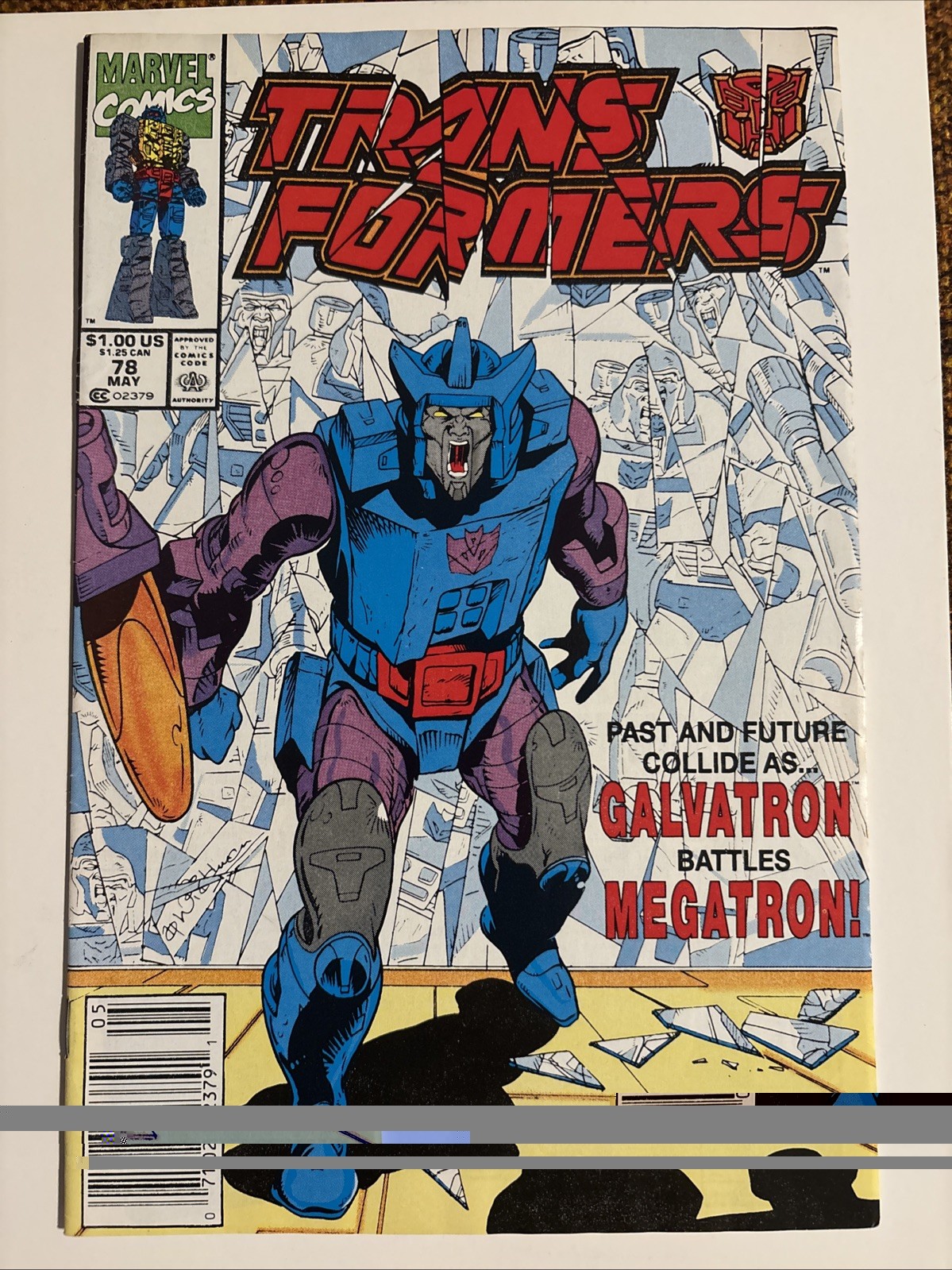 Transformers 78 tiratura bassa Marvel Comics 1991 FN/FN+