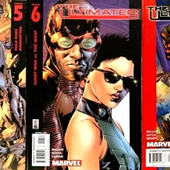 Lotto 3 fumetti Marvel ULTIMATE volume 1 numeri 5, 6 e 9 fumetti usati