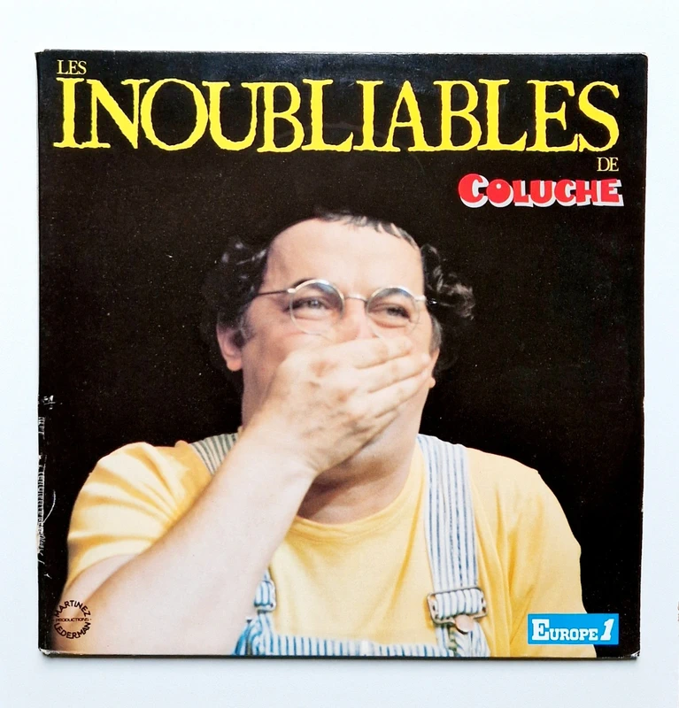 🎼 Vinyle 33T - Les inoubliables de Coluche