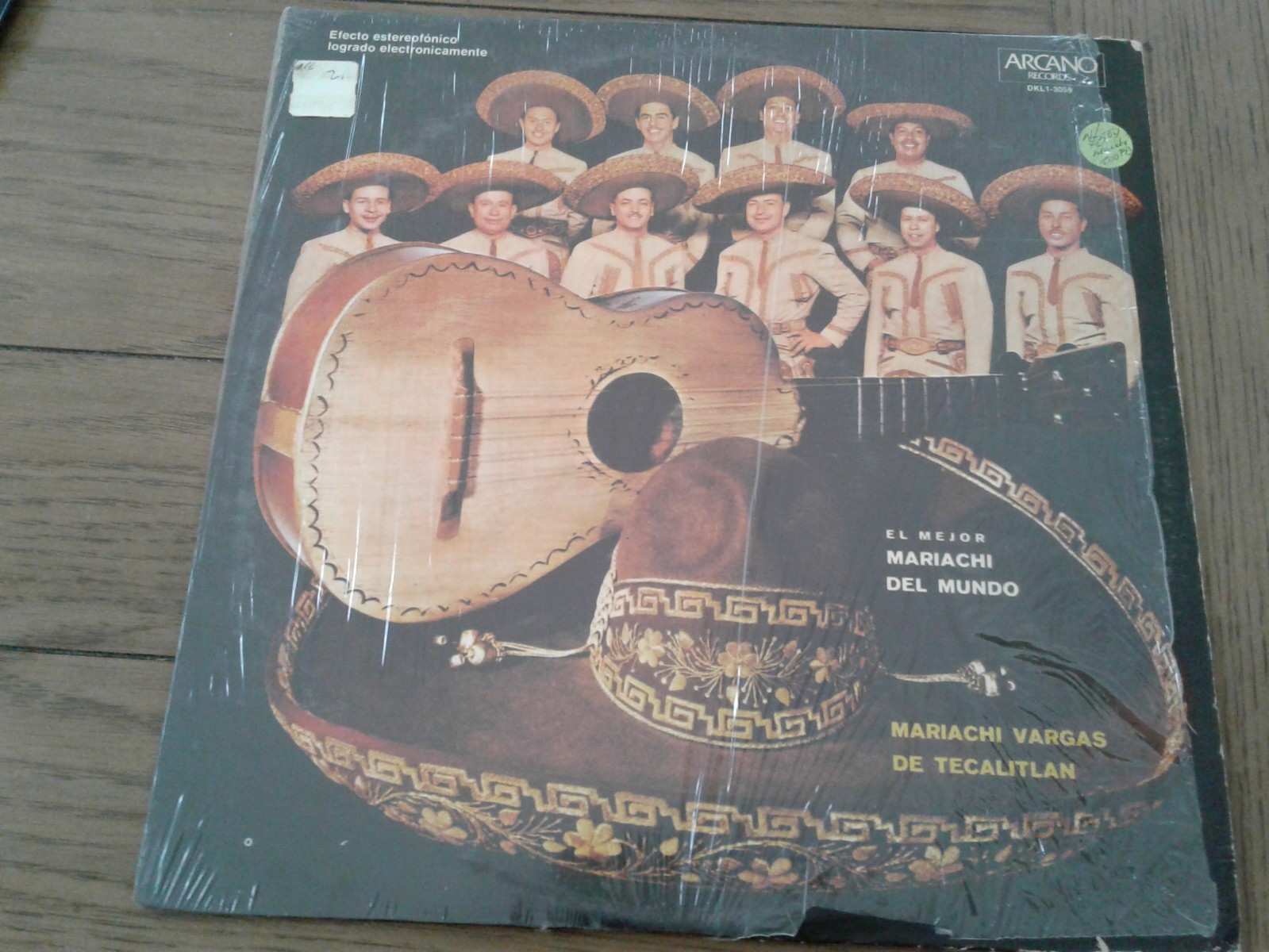 MARIACHI VARGAS DE TECALITLAN - EL MEJOR MARIACHI DEL MUNDO - LP - PLAY TESTED