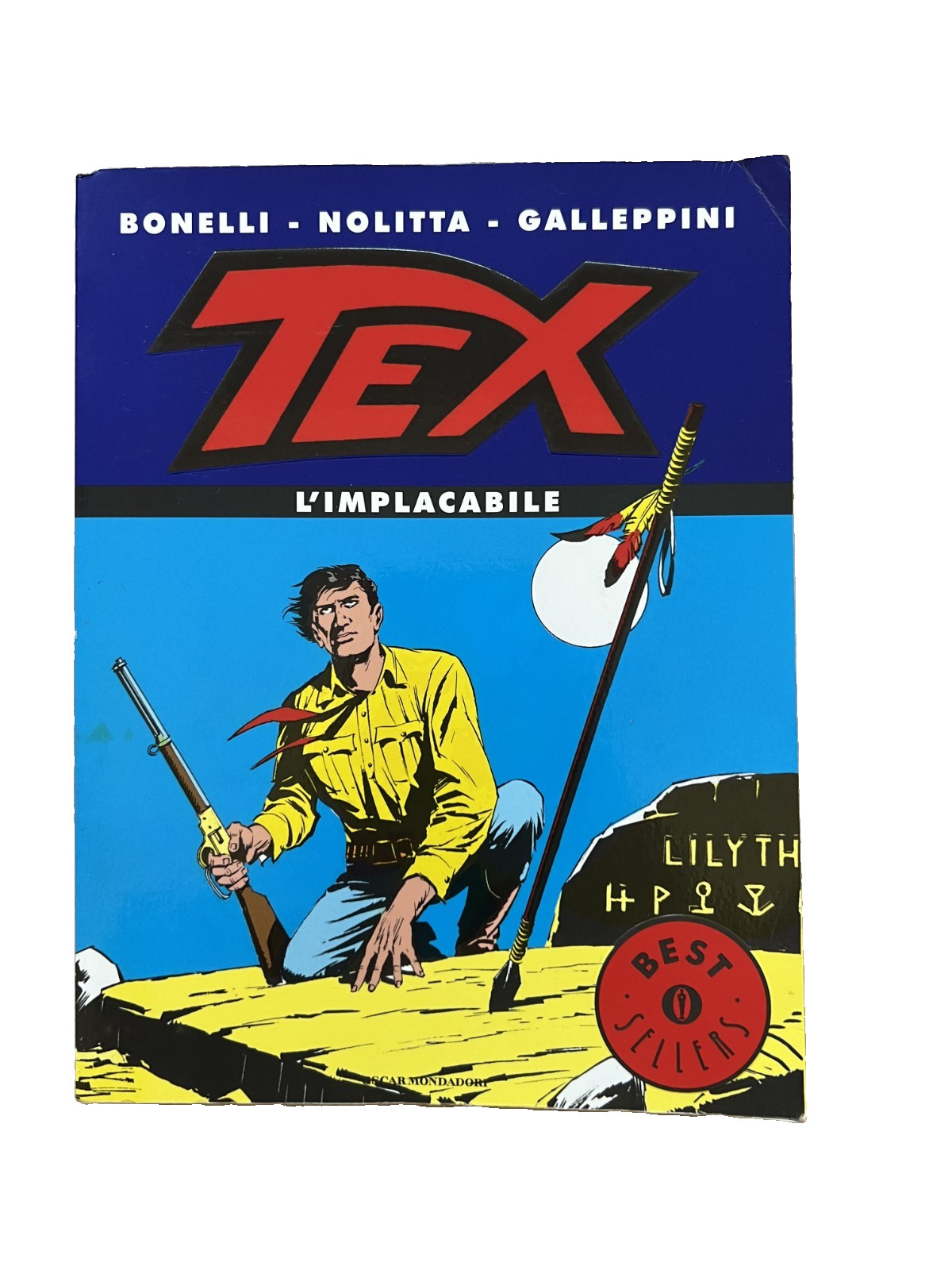 TEX L'IMPLACABILE OSCAR BESTSELLERS MONDADORI FUMETTO ISBN 88-04-40483-3