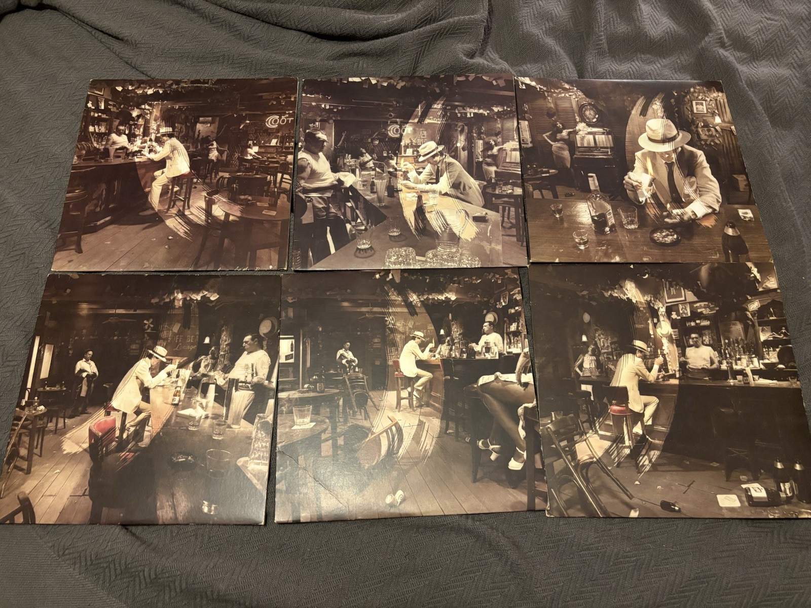Led Zeppelin All 6 Covers Of In Through The Out Door! 5 Bags 6 Inner Sleeves