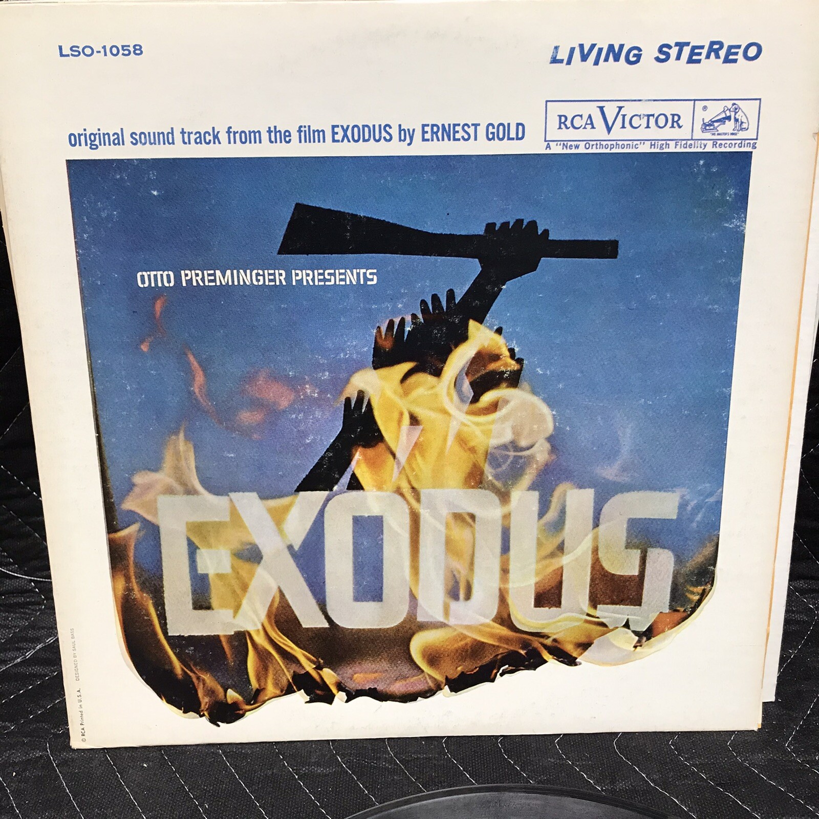 Otto Preminger - Exodus - Soundtrack - Vinyl LP - VG+