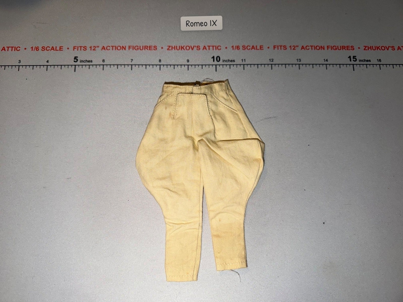 Pantaloni pantaloni da equitazione ufficiale USA scala 1/6 seconda guerra mondiale - DID