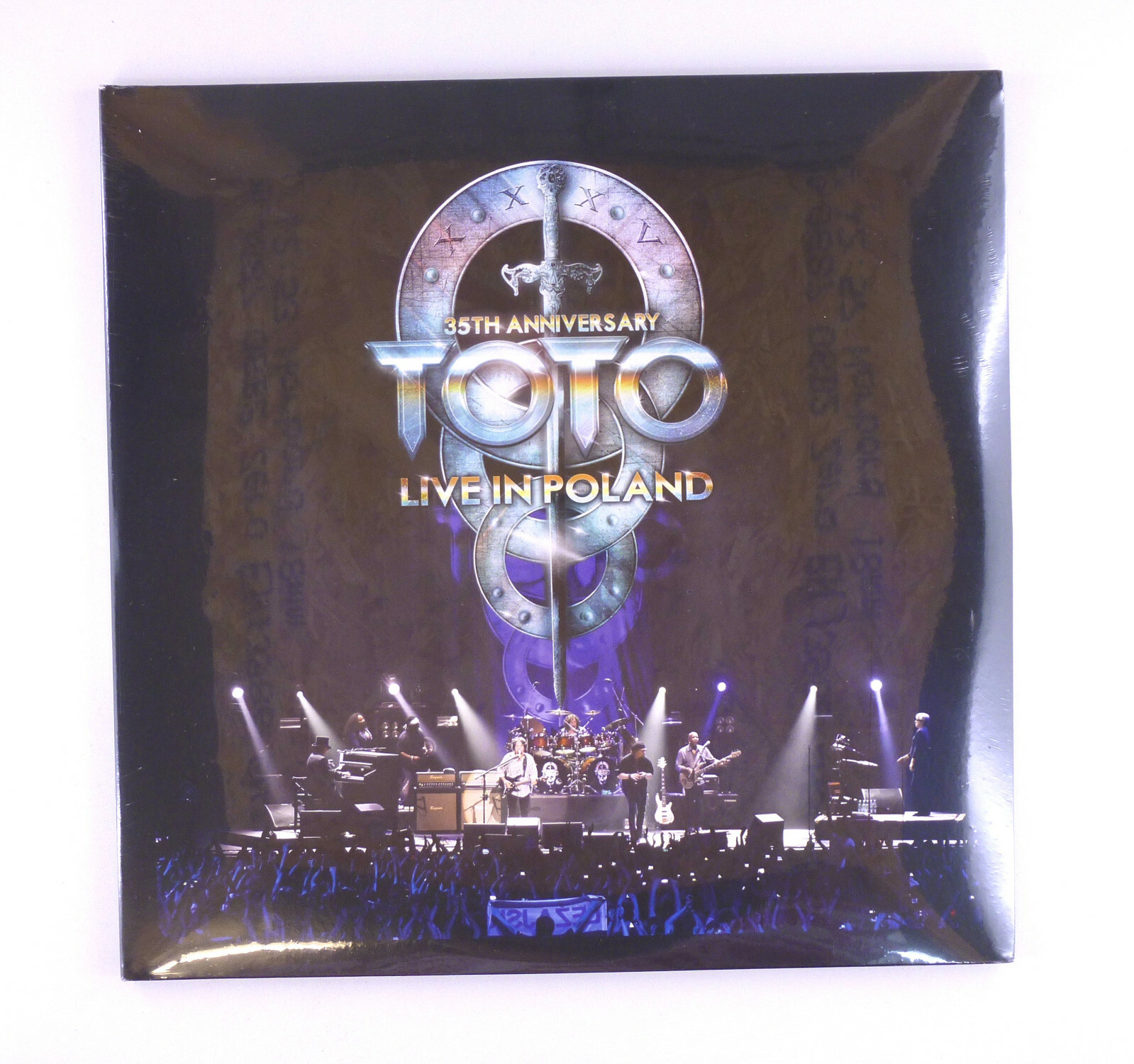 3X 12" LP Vinyl Toto 35° Anniversario Tour Live In Polonia 180G Limitato - N323