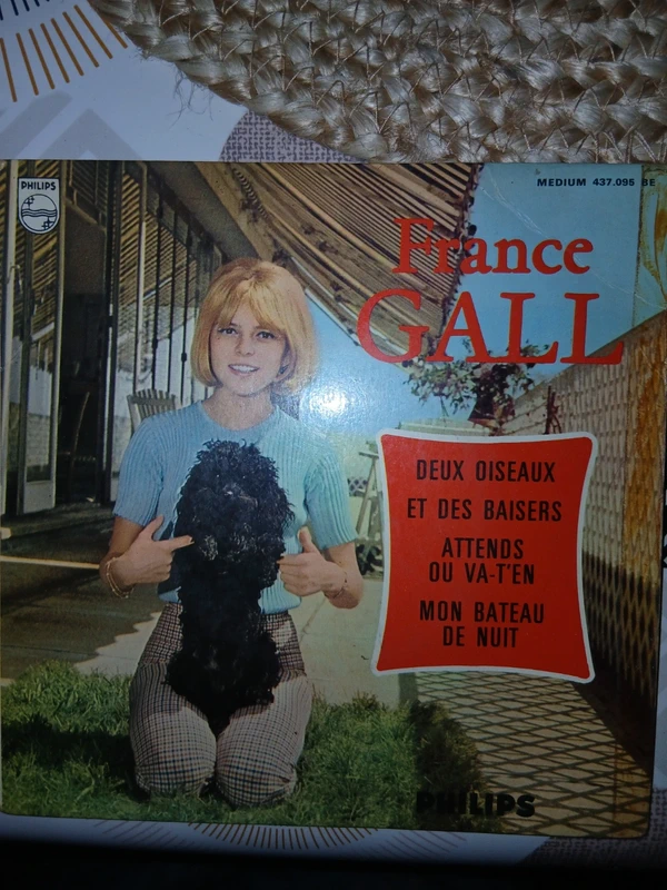 Vinyl 45 tours France Gall