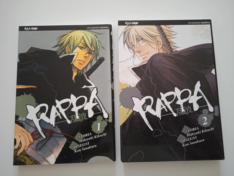 Manga Rappa miniserie completa 1-2