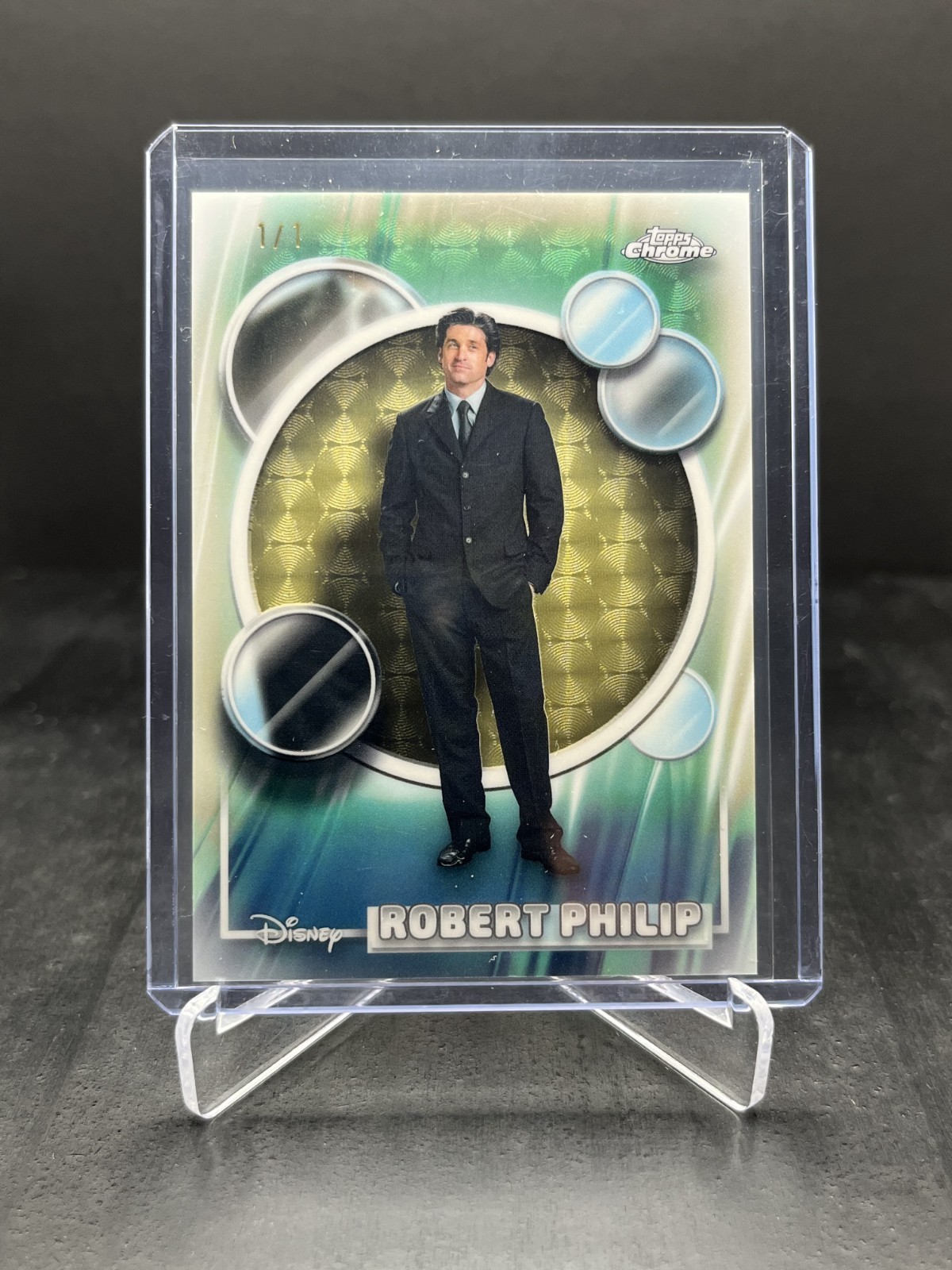 2026 Topps Chrome Disney Robert Philip Superfractor 1/1 #160