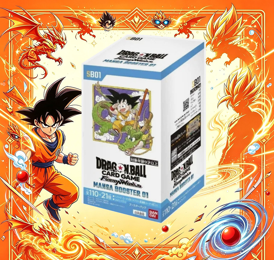 Dragon Ball Super Card Game MANGA BOOSTER 01 Box New Japanese Fusion World 2025