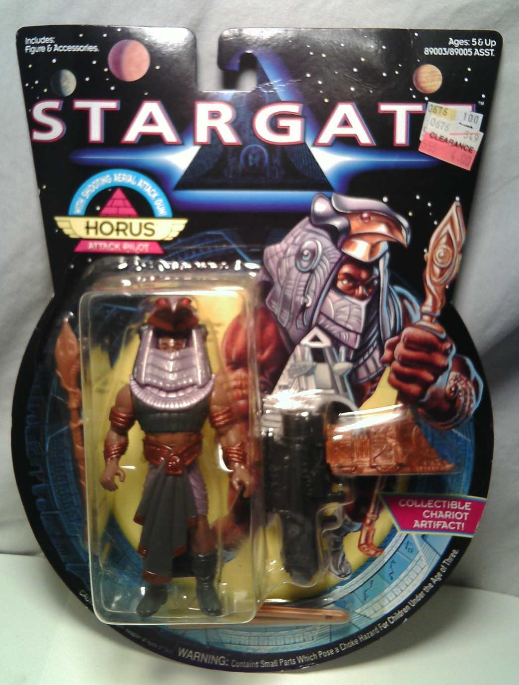 Modellino Horus Attack Pilot Stargate Movie Hasbro 1994 Cardato...