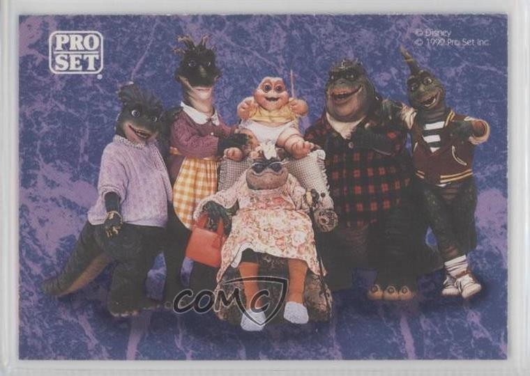 1992 Pro Set Dinosauri Puzzle Fran #3 0f6